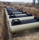 Industrial SF Double Wall Underground Oil Tank for Fuel Storage