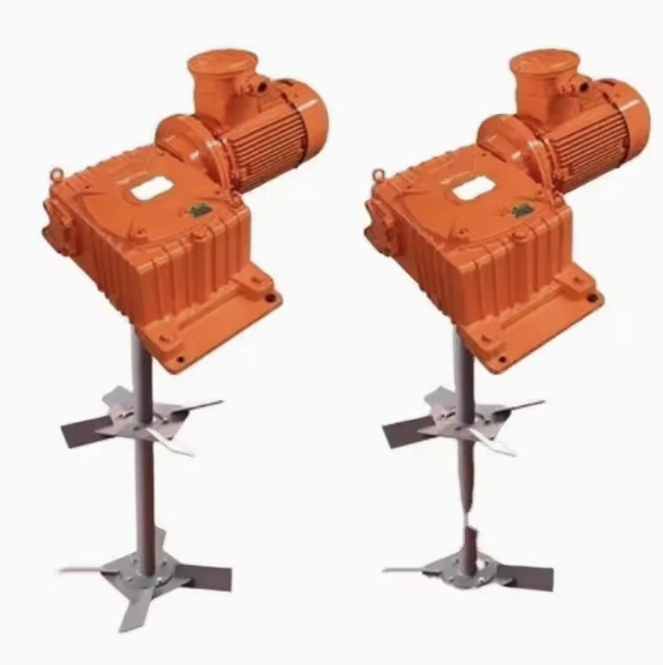 Oilfield Well Drilling Solids Control Equipment Mud Agitator Mixer with Impeller for Mud Tank