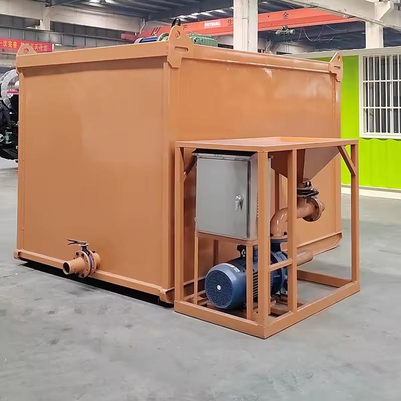 Mud Mixing Tank GMS10000 High Efficiency Diesel Mix System for Trenchless Field