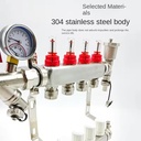 Modern Design 230v Hot Water Manifold Zone Valve for Central Heating for Apartment Water Heating Systems