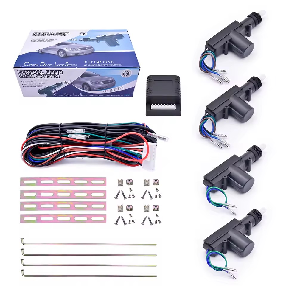Car Central Locking System - 12/24V, Waterproof, Smart Door Lock, Central Lock Actuator