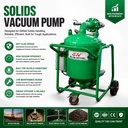 Solids Vacuum Pump for Oilfield Drilling Mud Transfer Solid Control System Slurry Waste Suction Equipment