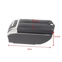 New Universal Car Armrest Box with Central Storage and USB Port Multifunctional Plastic Fits OLIVER Models AC-450