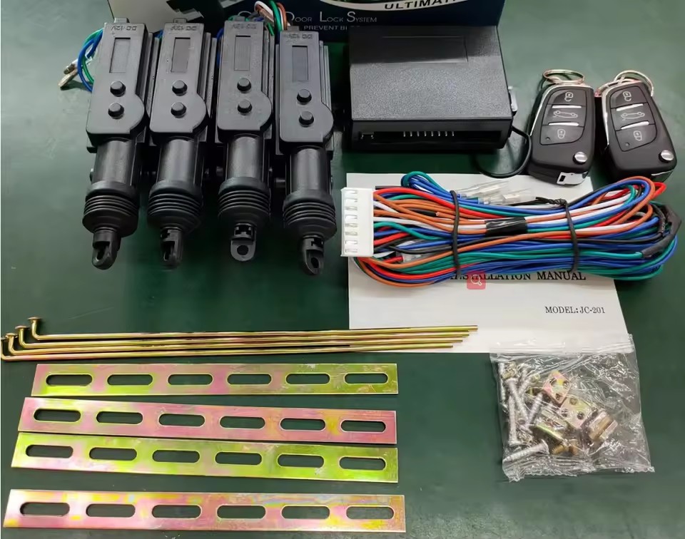 Wholesale Remote Control Central Door Locking Unlock System With 4 Actuators Lock System for Car
