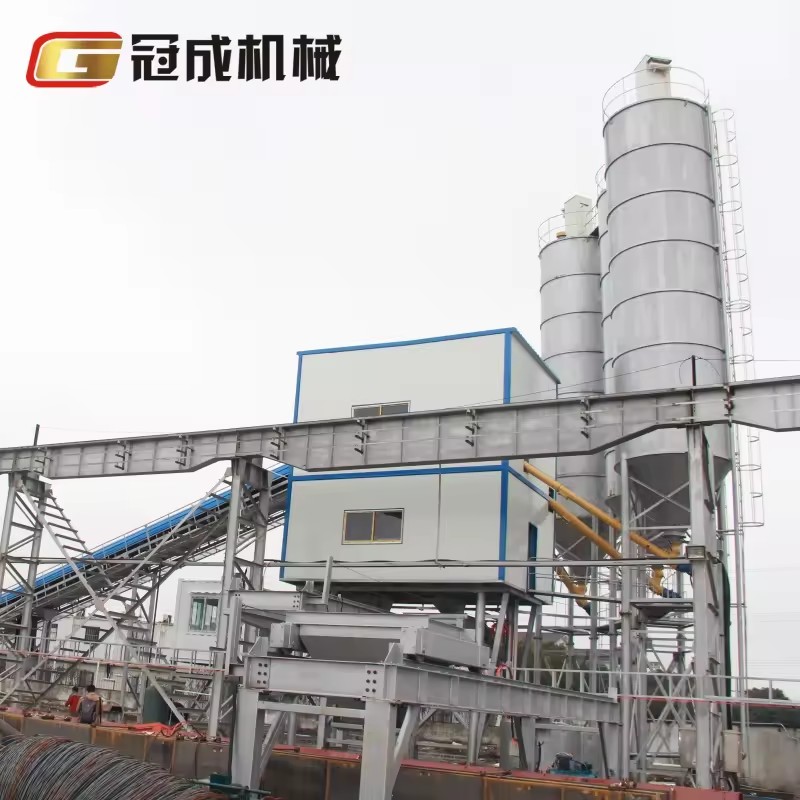 Modular Split HZS60 Concrete Production Line Easy Container Loading Full Set With PL1600 Aggregate Batcher