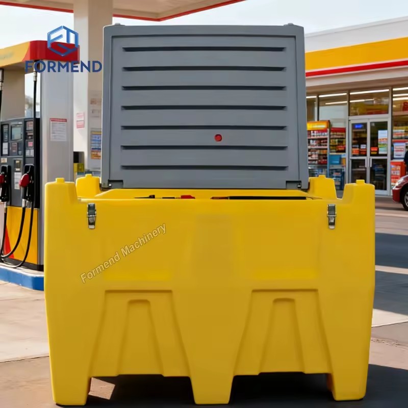 Hot Selling Portable Large 1000L Diesel Tank for Use in Mechanical Equipment