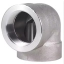 ASME B16.11 SS 304 316 3000lbs 1/2" Forged Pipe Fittings SW 90 Degree LR Socket Weld Elbow