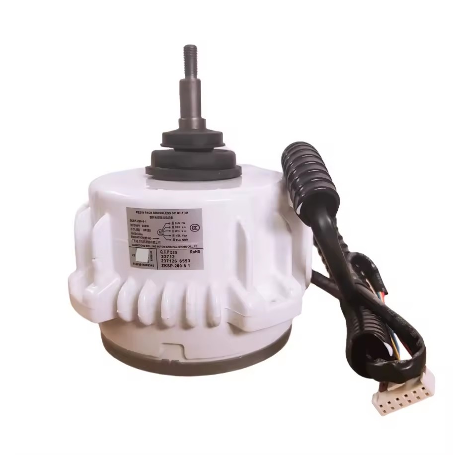 New Arrival ZKSP-200-8-1 Five-wire DC Brushless Fan Motor Suitable for Midea Central air Conditioning External Motor