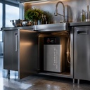 High Flow Water Purification Machine Under Sink Electric for Kitchen Cafe Restaurant Desktop RO Water Purifier