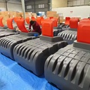 1000L Portable Diesel Transfer Tank with 12V Pump, LLDPE Diesel Storage Tank