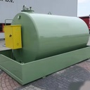 3000 Liter -30000L Double Walled diesel Fuel Skid tank with Pump