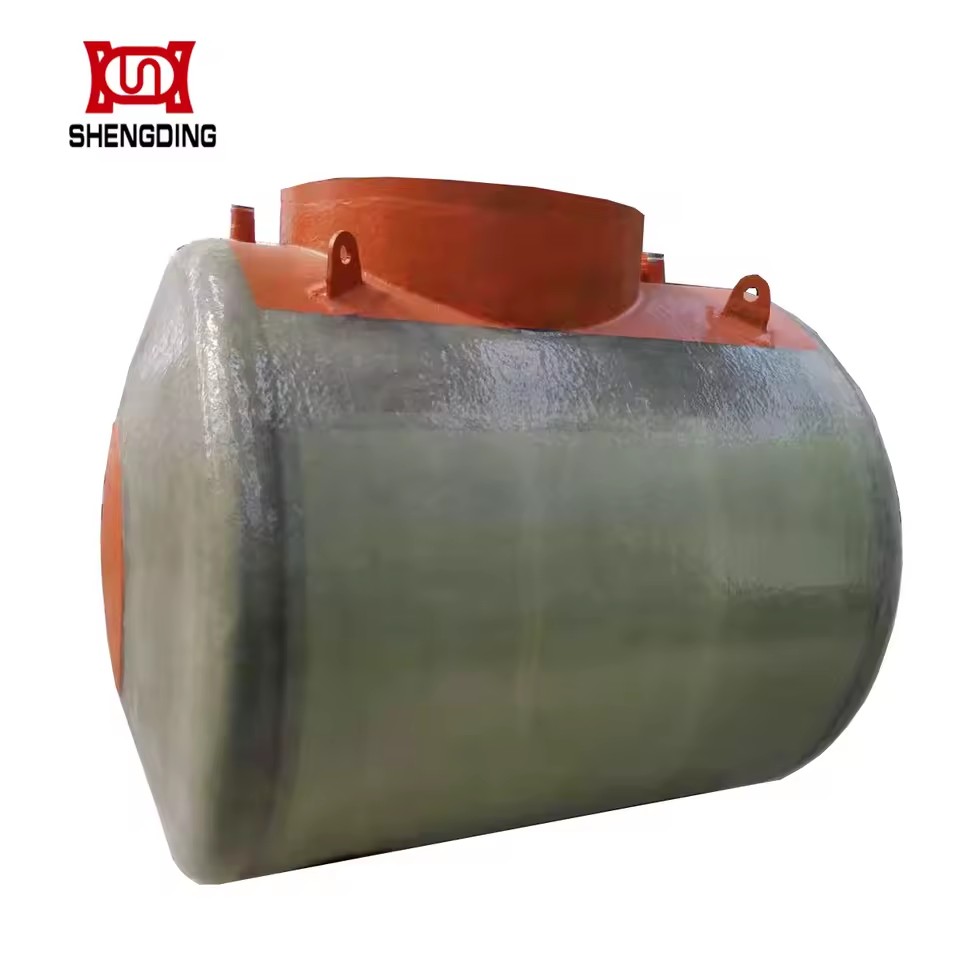 8000 Liters Double Walled Underground Diesel Fuel Tank for Gas Station