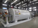 Professional 15KL Carbon Steel Painted Pump Self Bunded Fuel Tank Remote Monitoring for