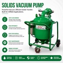 Solids Vacuum Pump for Oilfield Drilling Waste Transfer and Solids Handling System Manufacturer