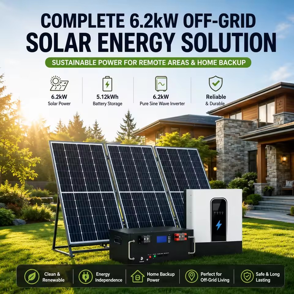 Premium 11kW Residential Solar Power System On-Grid/Off-Grid Storage with Hybrid Inverter & Mono Panels