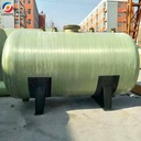 High Pressure Resistant FRP Cylinder Thick Wall Reinforced Base for Gas Compression Station or Industrial Air System