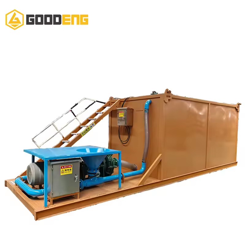 Machine GMS20000 Mud Mixing System 20000L Versatile Mud Mixer High Quality Mud Mixing Plant for HDD Machine