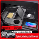 Premium Center Console Lower Storage Box for Toyota Sienna & Granvia Interior Modification