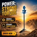 High Torque DJJBQ150S Mud Agitator for Oilfield Drilling Tank Mixing 15kW Double Impeller Explosion Proof Stirrer
