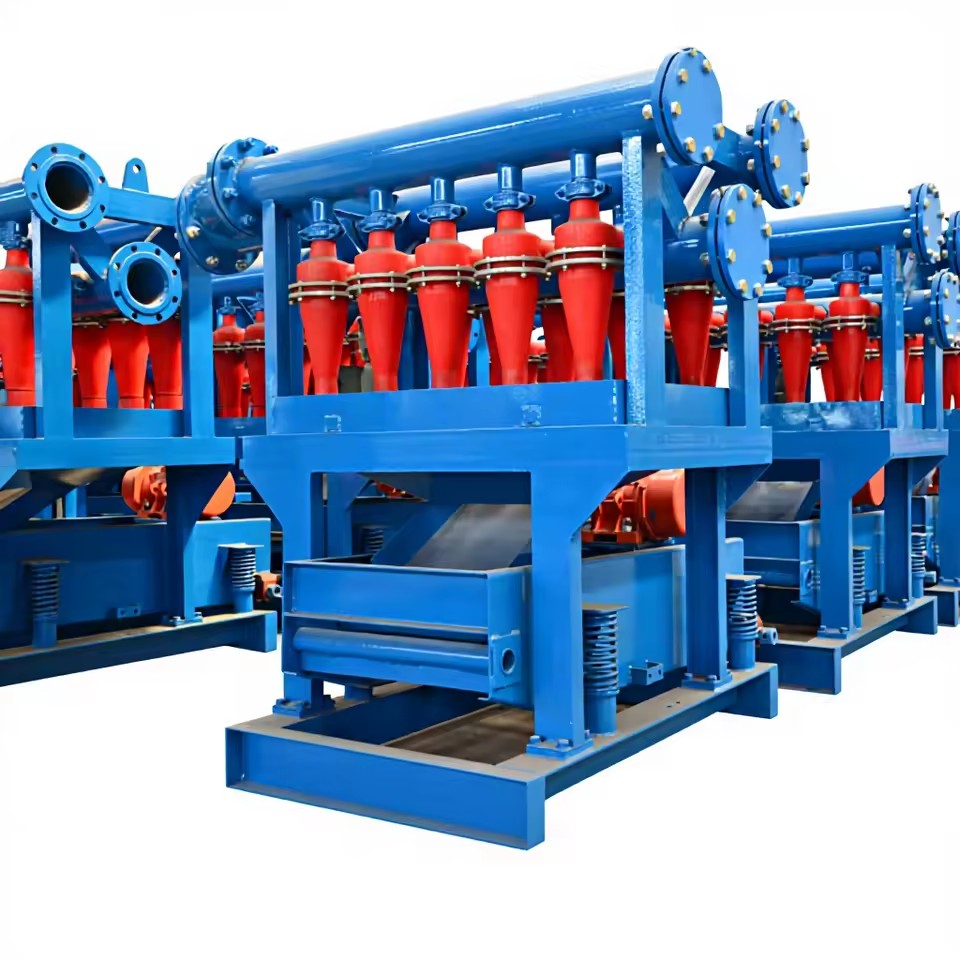 DJ High Efficiency Drilling Mud Desander Hydrocyclone Separator Oilfield Solids Control Equipment for HDD