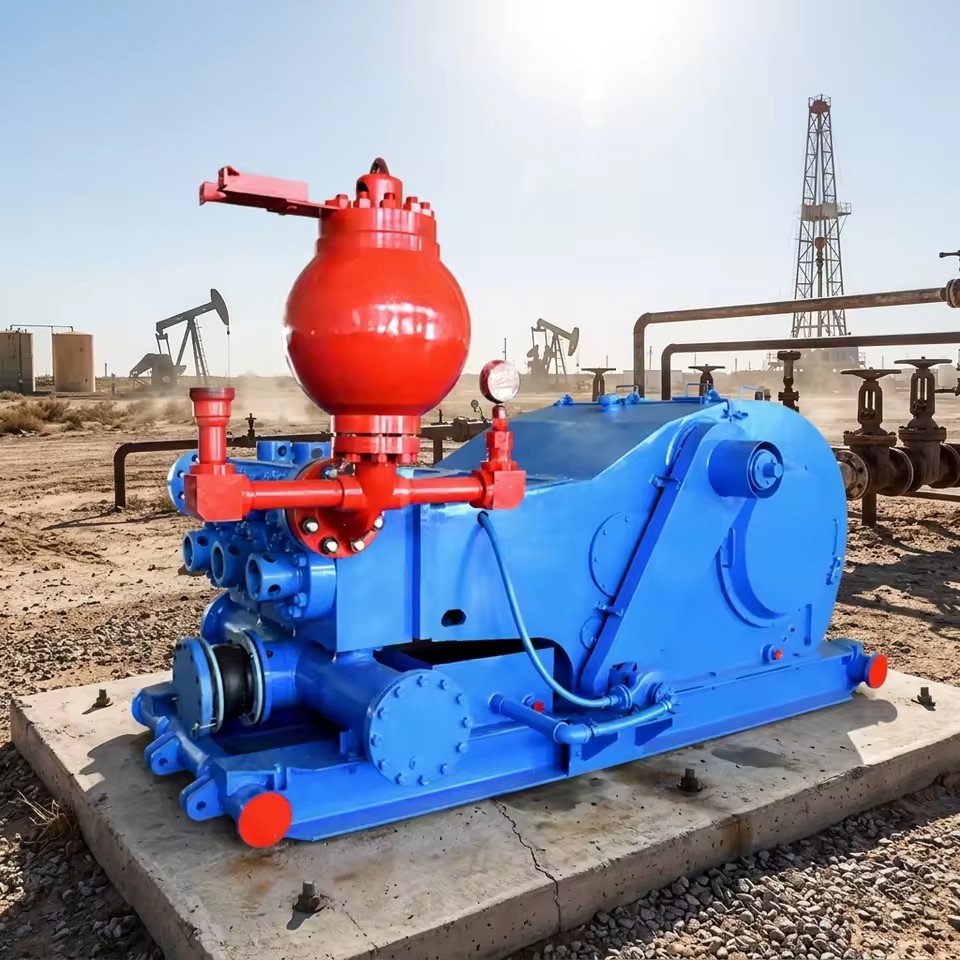 F1000 Triplex Mud Pump for Oilfield Deep Well Drilling Rigs High Pressure 1 Year Warranty Manufacture