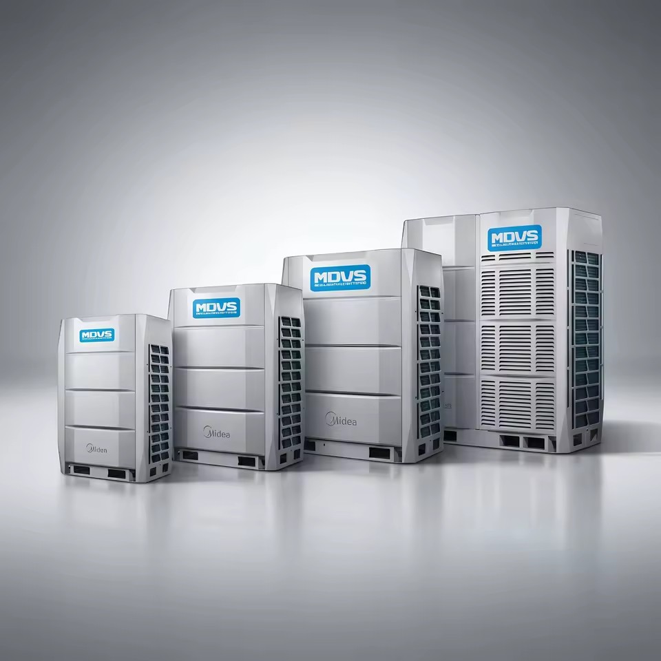 Midea Full DC Inverter VRF System Multi Split Air Conditioner with EVI Scroll Compressor for Commercial Hotel Project