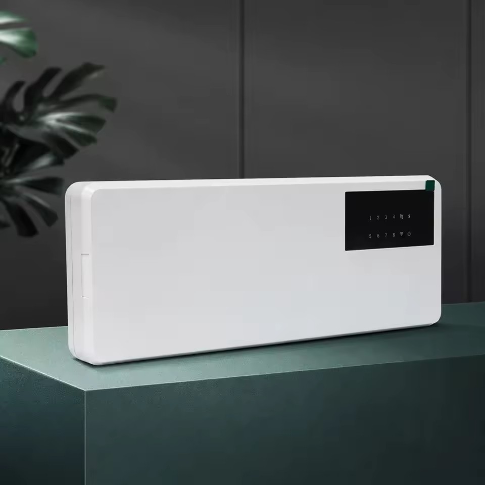 8 Zone Smart WiFi RF Floor Heating Thermostat Central Control Box Flexible Home Office Water Underfloor Heating Hydronic Boiler