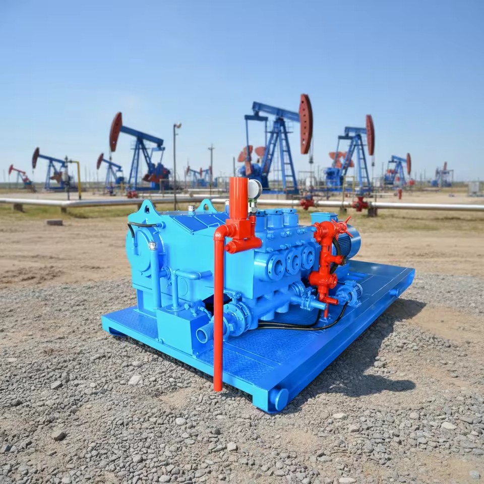 F1300 Mud Pump Triplex Mud Pump Oilfield Deep Well Drilling Rigs High Pressure Certified 1-Year
