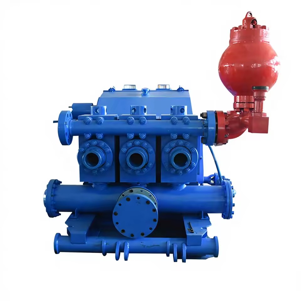 F1000 Mud Pump Diesel/Electric Driven High Pressure Oilfield Drilling Rig Triplex 1 Year Warranty Chinese Factory