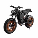 Electric Scooter 60V 500W IP54 Waterproof Adult E-Bike with Rear Hub Motor