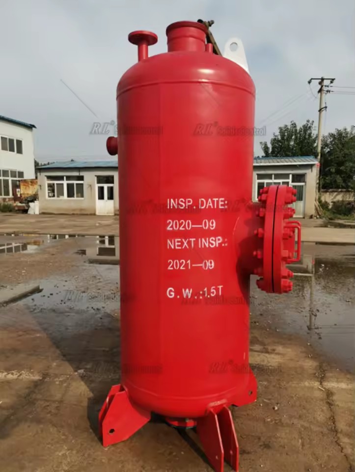 Liquid Gas Separator for Offshore Drilling Rig Flushing Equipment