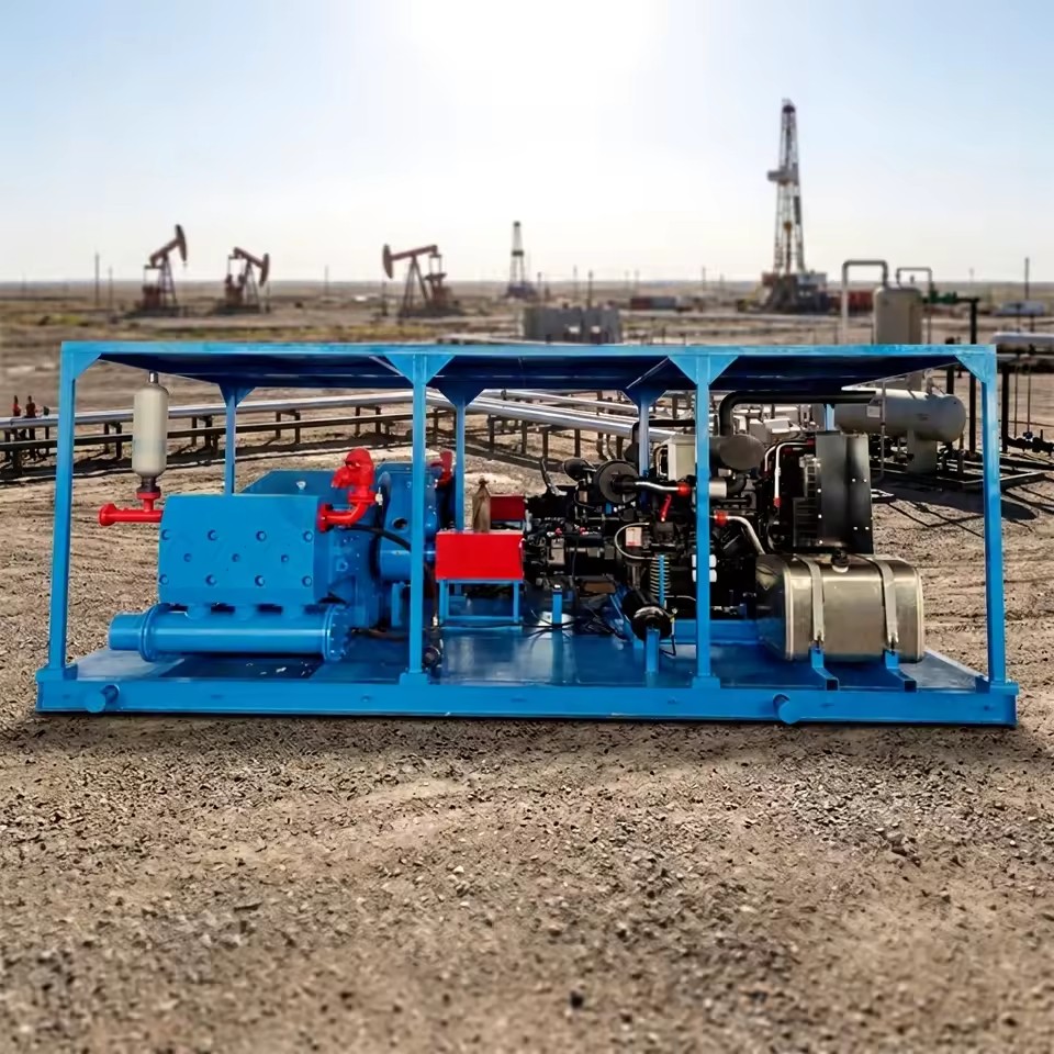 3DP2800S Chinese Factory Supply Oilfield High Quality Mud Pump Set Diesel/Electric Driven 2500L/min Flow Rate 10Mpa