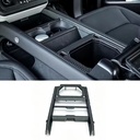 Carbon Fiber Central Console Water Cup Cover Panel Fit for Land Rover Defender 2025