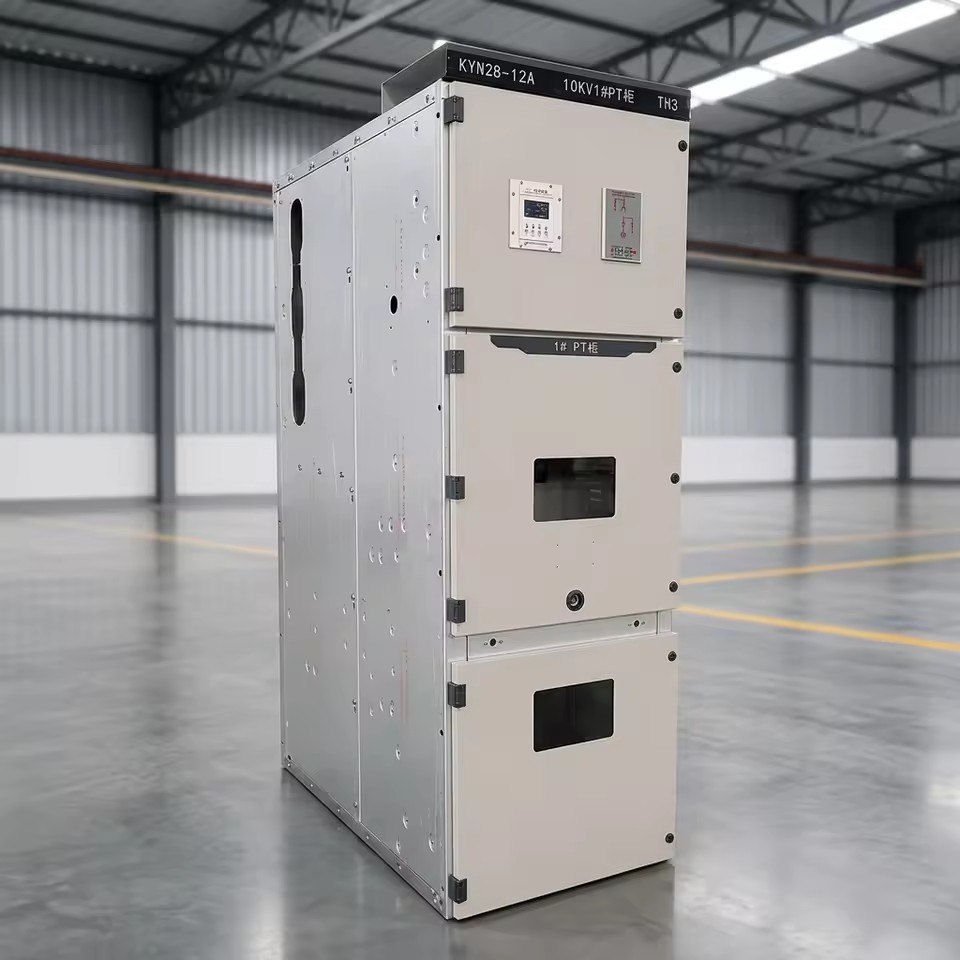 KYN28 12A 12kV Medium High Voltage Switchgear IP4X Metal Enclosure for Industrial Park Central Power Distribution Transmission