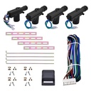 Popular Car Power Door Lock Kit Actuator 12-Volt Motor (4 Pack) Car Central Locking System