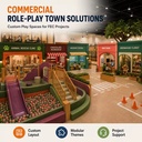 Animal Rescue Indoor Play Area Chocolate Weather Ball Pit Interactive Discovery Center Shopping Mall FEC Project