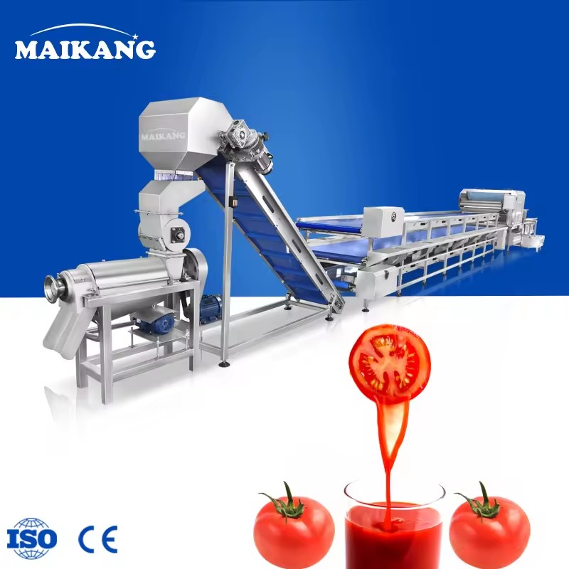Hygienic Aseptic Bulk-bag Tomato Juice Concentrate Product Production Line
