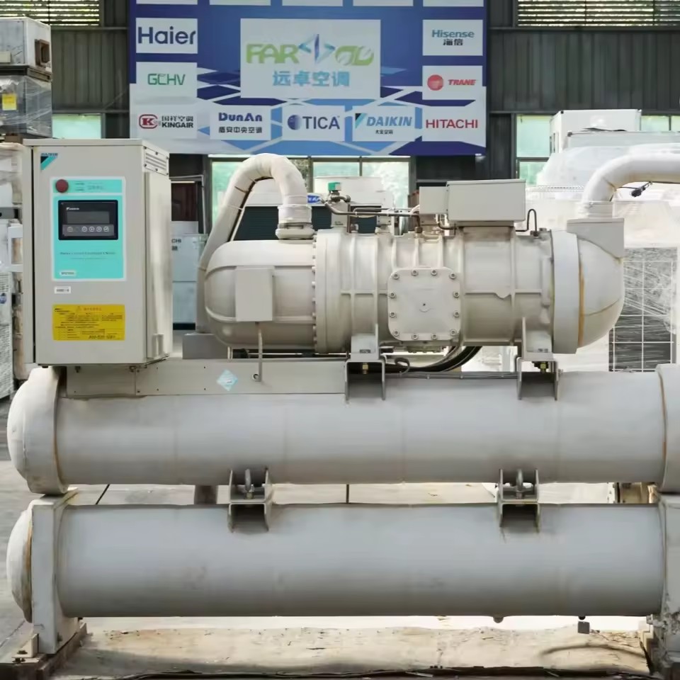 Second Hand Commercial HVAC Water Source Heat Pump 175KW Industrial Central Air Conditioning Cooling Unit Unit