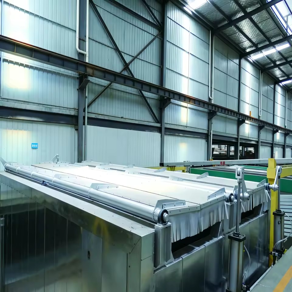 Aluminum Profile Automatic Anodizing Production Line Complete Surface Treatment Plant