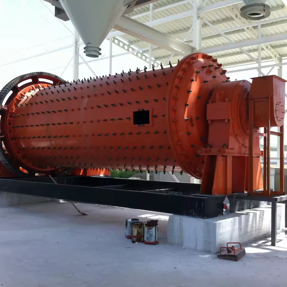 Factory Price 900x1800 Gold Mine Rock Mineral Stone Ball Mill with AC Motor Bearing & Gearbox 5-130t/h Capacity