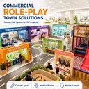 Dentist Travel Kids Indoor Playground Recycling Fashion City REACH Compliant Family Entertainment Center