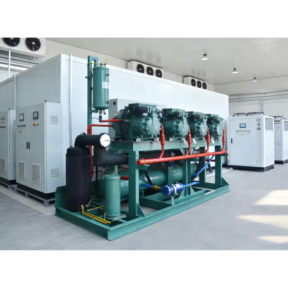 Industrial Refrigeration Rack System for High Ambient Temperature Areas