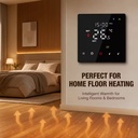Zigbee Smart Home Work with Gateway LED Touch Screen Zigbee Tuya Smart Home Thermostat Weekly Programmable Thermostat for House