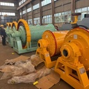 Small Ball Mill Machine for Gold Mining 0.074-0.5mm with AC Motor Engine Engine Stone Provides Powder Grinding