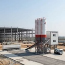 NFLG Brand Professional Central Mix Concrete Plant HZS200G Compacted Inclined Belt Batching on Sale