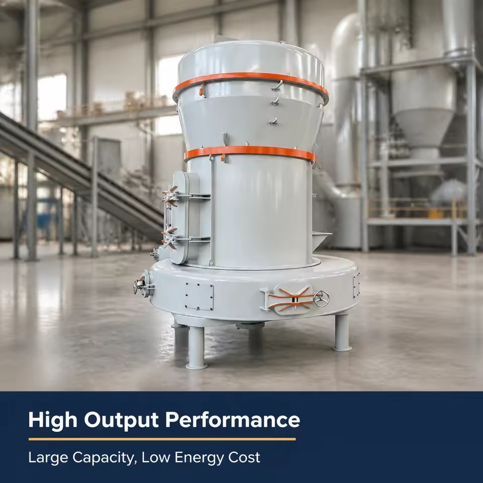 Customizable Industrial Raymond Roller Mill Large Capacity Coal Ore Pulverizer Fine Mineral Powder Grinding Machine