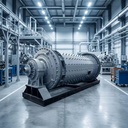 Dry Ball Mill with DC Motor 0.65-5t/h Capacity Mine Mill Machine