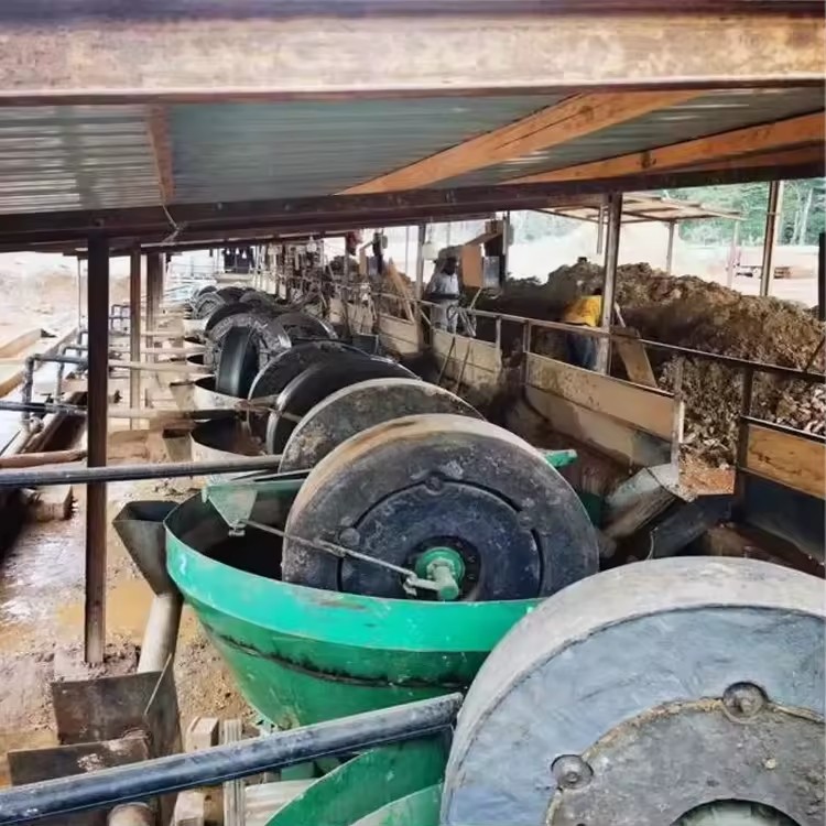 Manufacturer Mining Grinder Mill 1200 Wet Pan Mill Machine for Sale
