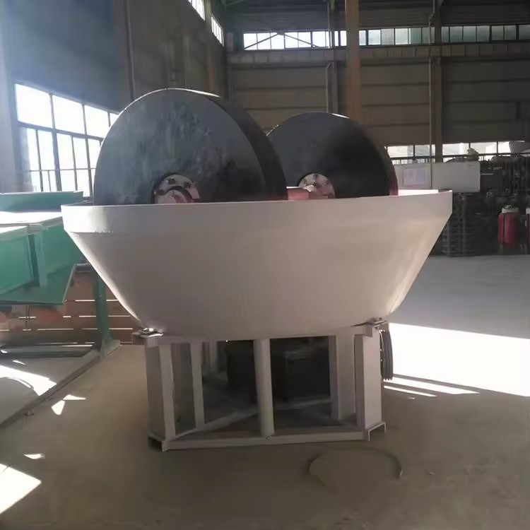 Wet Pan Mill Water Mill for Complete Gold Mining Processing Gold Cil Activated Carbon Leaching Equipment