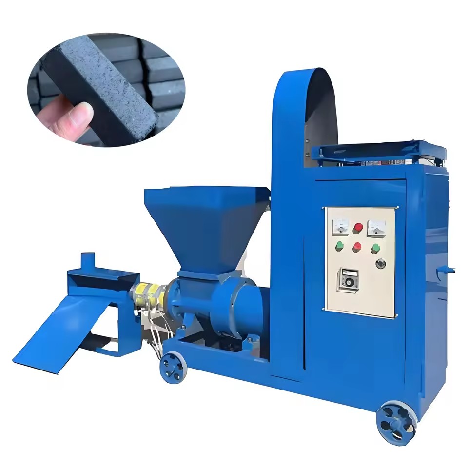 Electric Coconut Shell Charcoal Making Machine Charcoal Biomass Briquette Machines Charcoal Press Machine